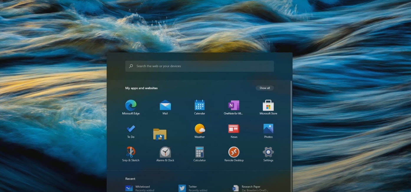 �������� Windows 10X